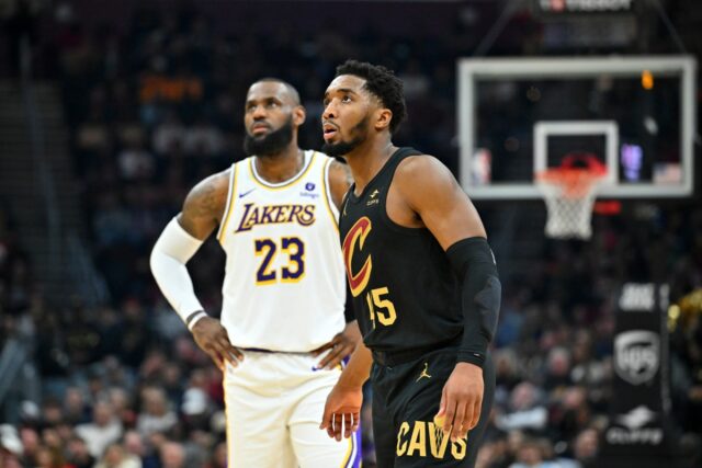 Donovan Mitchell fala sobre o futuro de LeBron James em Donovan Mitchell fala sobre o futuro de LeBron James em meio a rumores de reunião do Cavs