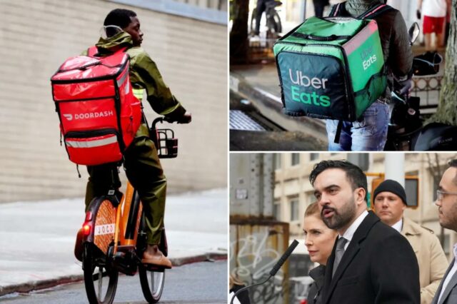 DoorDash e Uber Eats apagaram US$ 550 milhões em gorjetas DoorDash e Uber Eats apagaram US$ 550 milhões em gorjetas a entregadores em Nova York, alega a administração Mamdani