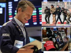 Dow Jones sobe 700 pontos e supera 49 mil pela primeira vez, enquanto a captura de Maduro envia aplausos em Wall Street Dow Jones sobe 700 pontos e supera 49 mil pela primeira vez, enquanto a captura de Maduro envia aplausos em Wall Street