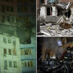 Drones ucranianos incendiaram depósito de petróleo russo depois que ataque em Kiev matou pelo menos 4