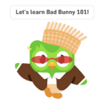 Duolingo lança Bad Bunny 101 antes do show do intervalo do Super Bowl LX