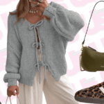 Vestidos Amazon com capuz verde, lavanda e rosa