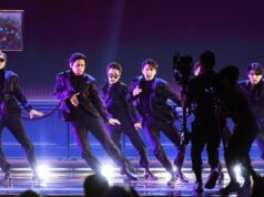 ESCUTE: BTS, Bruno Mars, Rush e o 2026 Outlook for Music Tours; Como Martin Luther King Jr. emergiu como uma figura da mídia nacional LAS VEGAS, NEVADA - APRIL 03: (L-R) RM, V, Jimin, Jungkook and Suga of BTS perform onstage during the 64th Annual GRAMMY Awards at MGM Grand Garden Arena on April 03, 2022 in Las Vegas, Nevada. (Photo by Rich Fury/Getty Images for The Recording Academy)