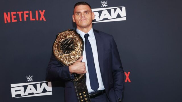 Gunther at the Netflix's LA Premiere of WWE Monday Night RAW at Intuit Dome on January 06, 2025 in Inglewood, California. (Photo by Chad Salvador/Variety via Getty Images)