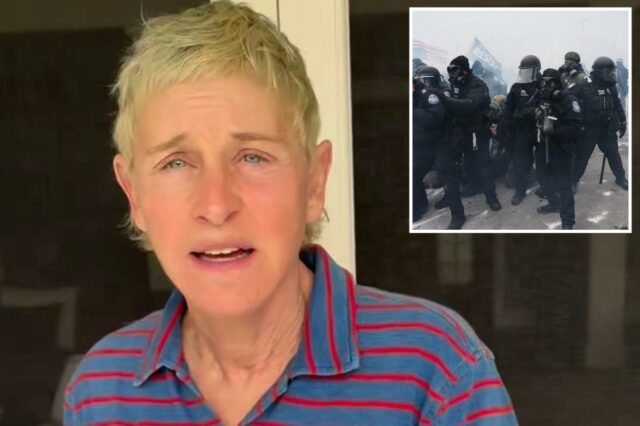 Ellen DeGeneres atrai críticas por comentários sobre protestos em Minneapolis
