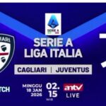 Em andamento! Ao vivo na ANTV: duelo Cagliari x Juventus, aguardando a ação bacana de Kenan Yildiz