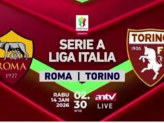 Em andamento! Ao vivo na ANTV: partida de vida ou morte AS Roma x Torino nas oitavas de final da Coppa Itália Em andamento! Ao vivo na ANTV: partida de vida ou morte AS Roma x Torino nas oitavas de final da Coppa Itália