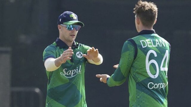 Emirados Árabes Unidos x IRE, primeiro placar ao vivo do T20I: Irlanda vence sorteio e opta por rebater contra os Emirados Árabes Unidos
