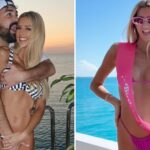 Emma Hernan mostra seu corpo gostoso nas Bahamas
