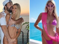 Emma Hernan tira fotos escaldantes de biquíni em suas férias de inverno Emma Hernan mostra seu corpo gostoso nas Bahamas