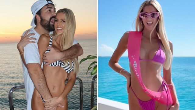 Emma Hernan mostra seu corpo gostoso nas Bahamas