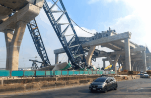 Empresa de construção em destaque após colapso mortal de guindaste na Tailândia Empresa de construção em destaque após colapso mortal de guindaste na Tailândia