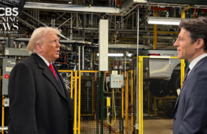 Entrevista com Trump de Tony Dokoupil atrai 4,3 milhões de espectadores na CBS Karoline Leavitt, Tony Dokoupil