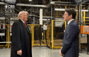 Entrevista de Trump consome quase metade da transmissão do ‘CBS Evening News’ com Tony Dokoupil Trump Dokoupil CBS Evening News