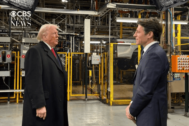 Trump Dokoupil CBS Evening News