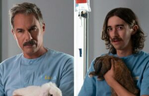 Eric McCormack aborda o compartilhamento do papel de serial killer com o filho em projeto conjunto O Grupo de Caça