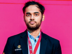 Erigaisi se contenta com empate rápido contra Niemann Erigaisi se contenta com empate rápido contra Niemann