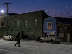 Esta pacata e congelada cidade fronteiriça é agora a chave para as ambições globais de Trump Nome, com 3.700 habitantes, é acessível apenas por avião, exceto por alguns meses em que os barcos podem passar.