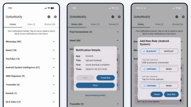 Este aplicativo Android gratuito bloqueia notificações inúteis e permite a passagem de notificações importantes
