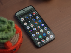 A última transformação do Google Drive traz de volta uma importante atualização visual Google Pixel 9 Pro XL contra flores rosa