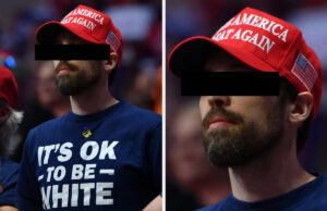 Este fã do MAGA está implorando por conselhos depois de ser interrompido por seus amigos devido ao voto de Trump, e as pessoas não são exatamente simpáticas O presidente dos EUA, Donald Trump, reage ao falar durante o Partido Republicano na Câmara