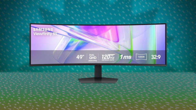 Este monitor curvo ultra-amplo Samsung está com 33% de desconto agora
