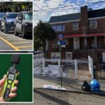 Vista de uma casa em Wakefield.