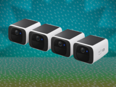 Este pacote de quatro câmeras de segurança Eufy está à venda por US $ 180 Câmera de segurança solar Eufy Security S220 SoloCam (pacote com 4)