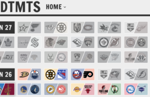 Este site gratuito mostra destaques esportivos sem spoilers Os destaques de um jogo Anaheim/Edmonton NHL são mostrados