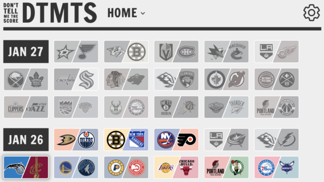 Este site gratuito mostra destaques esportivos sem spoilers Os destaques de um jogo Anaheim/Edmonton NHL são mostrados