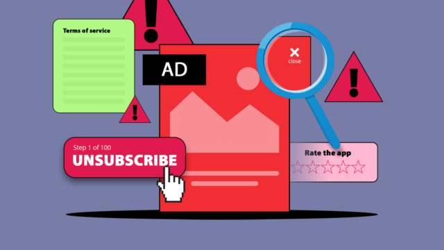 Smartphone exibindo uma tela inicial minimalista somente com texto encostada em uma ampulheta.