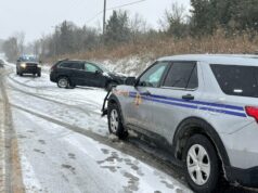 Estradas cobertas de neve causam acidentes em condados locais da Carolina do Sul Condado de York (SCHP)