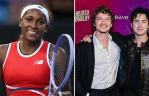 Estrelas de ‘Heated Rivalry’ Connor Storrie e Hudson Williams convidados para o Aberto da Austrália por Coco Gauff: ‘Sou o fã número um deles’ Estrelas de 'Heated Rivalry' Connor Storrie e Hudson Williams convidados para o Aberto da Austrália por Coco Gauff: 'Sou o fã número um deles'