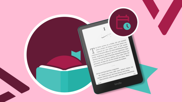 Pessoa usando Amazon Kindle Scribe