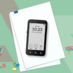 Pilha de baterias Donut Solid State com um gráfico de relâmpago azul