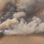 Evacuados disseram 'não vá para casa' quando os alertas de incêndio florestal foram rebaixados