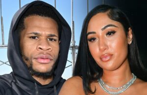 Ex-arquivos de Devin Haney para alterar ordem de custódia e quer postar criança nas redes sociais Devin Haney leena disse principal getty