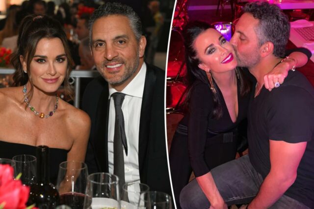 Exes Kyle Richards e Mauricio Umansky 'sensíveis e calorosos' na festa estrelada de NYE: 'Obviamente juntos'
