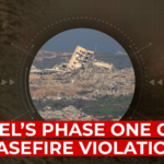 Fase um de violações do cessar-fogo em Gaza por Israel