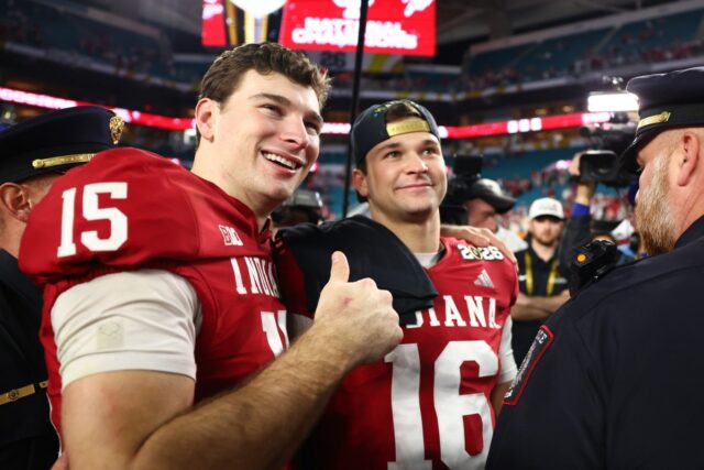 Fernando Mendoza reage à saída do irmão mais novo de Indiana para a Georgia Tech
