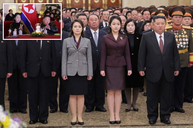 Filha de Kim Jong Un visita mausoléu da família, promovendo Filha de Kim Jong Un visita mausoléu da família, promovendo seu status potencial como herdeira na Coreia do Norte