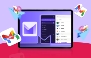 Finalmente saí do Gmail e não poderia estar mais feliz com esta alternativa de caixa de entrada criptografada Uma ilustração colorida do logotipo do Google Drive no centro, cercado por ícones como PDFs, Word, Excel e pastas, todos organizados em um layout circular sobre um fundo geométrico brilhante