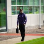 Kobbie Mainoo treinando em Carrington