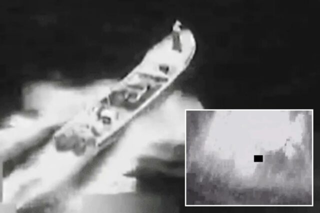 A inteligência do USSOUTHCOM confirmou que o navio transitava por rotas conhecidas do narcotráfico no Pacífico Oriental e estava envolvido em operações de tráfico. 