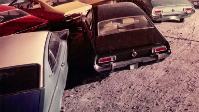 Ford armazenou Mavericks não vendidos no subsolo em Kansas City durante a queda nas vendas da década de 1970
