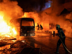 Fortes combates em Aleppo, na Síria, após o colapso das negociações com as FDS Fortes combates em Aleppo, na Síria, após o colapso das negociações com as FDS