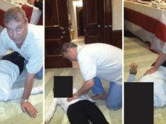 Fotos de arquivo de Epstein parecem mostrar o ex-príncipe Andrew no chão com uma mulher Imagens recentemente divulgadas pelo DOJ dos EUA parecem mostrar Andrew Mountbatten-Windsor – ex-Príncipe Andrew – no chão com uma pessoa não identificada.