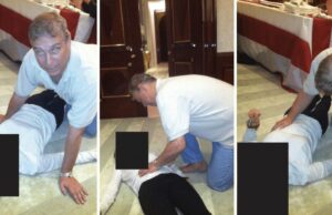 Fotos de arquivo de Epstein parecem mostrar o ex-príncipe Andrew no chão com uma mulher Imagens recentemente divulgadas pelo DOJ dos EUA parecem mostrar Andrew Mountbatten-Windsor – ex-Príncipe Andrew – no chão com uma pessoa não identificada.