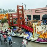Carro alegórico da Associação de Viagens de São Francisco