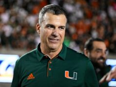 Franquia da NFL ‘muito interessada’ no técnico de Miami, Mario Cristobal: relatório Mario Cristobal, Miami Hurricanes head coach